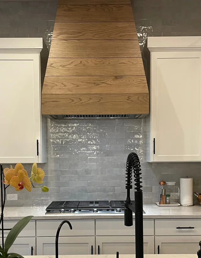 Fumed White Oak Vent Hood