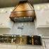 Herringbone Black Walnut Vent Hood