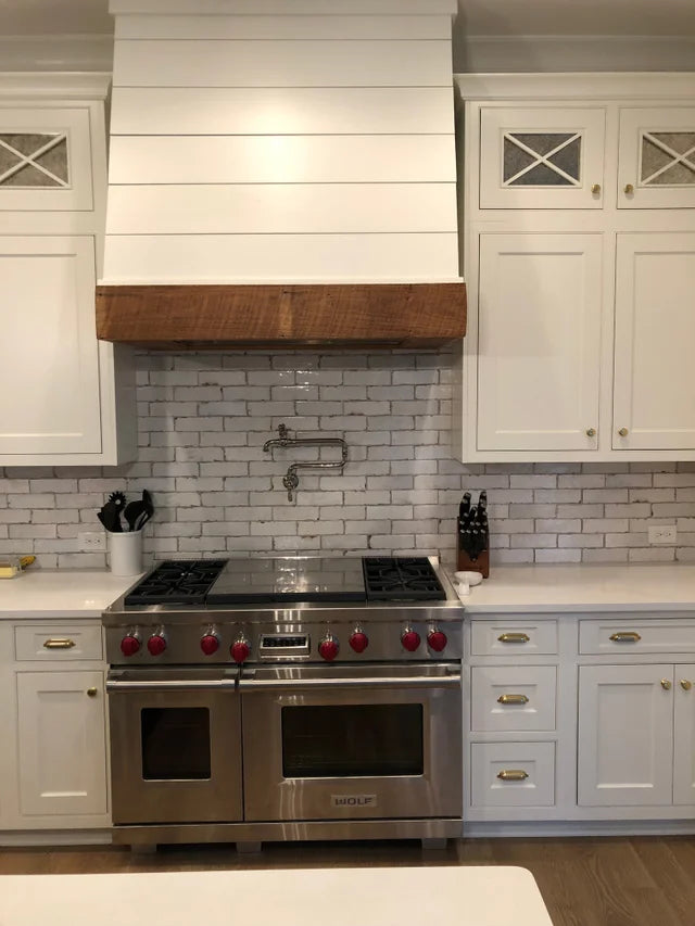 Shiplap & Antique Barnwood Vent Hood